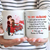 Doll Couple Kissing Red Truck Valentine‘s Day Gift For Husband Wife Personalized Mug