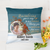 Missing You Heartache Memorial Personalized Polyester Linen Pillow