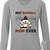 Best Baseball Mom Ever - Mother Gift - Personalized Custom Long Sleeve Shirt