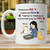 Chibi Girl Scooping Cat Poo Personalized Mug (Double-sided Printing)