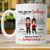 Doll Couple Love Story Personalized  Mug (Double-sided Printing)
