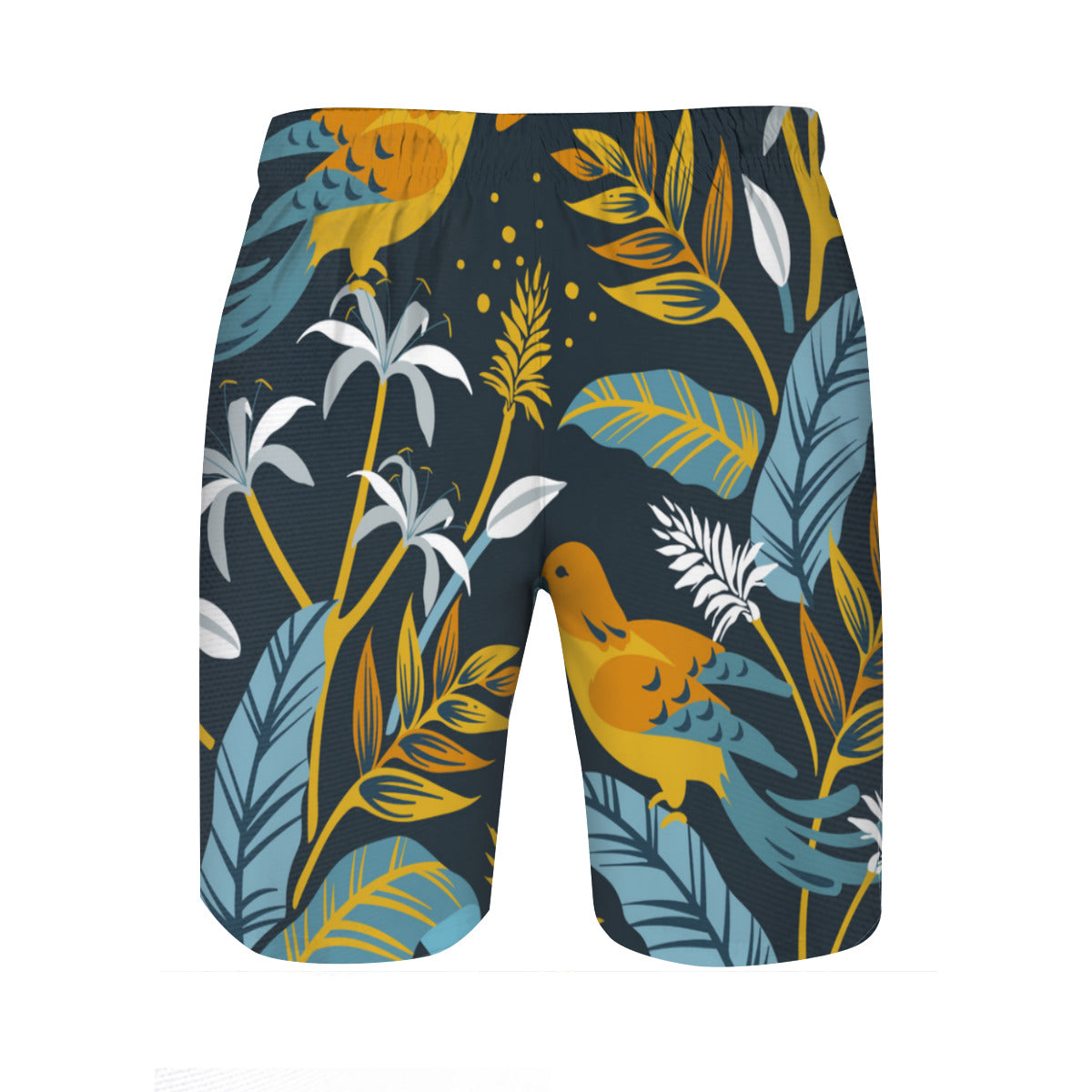 Tropical Leaves 013 Men's Swim Trunks No.7A9RVE