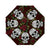 Umbrella Christmas Retro Skull Roses Chic No.7KZZAL