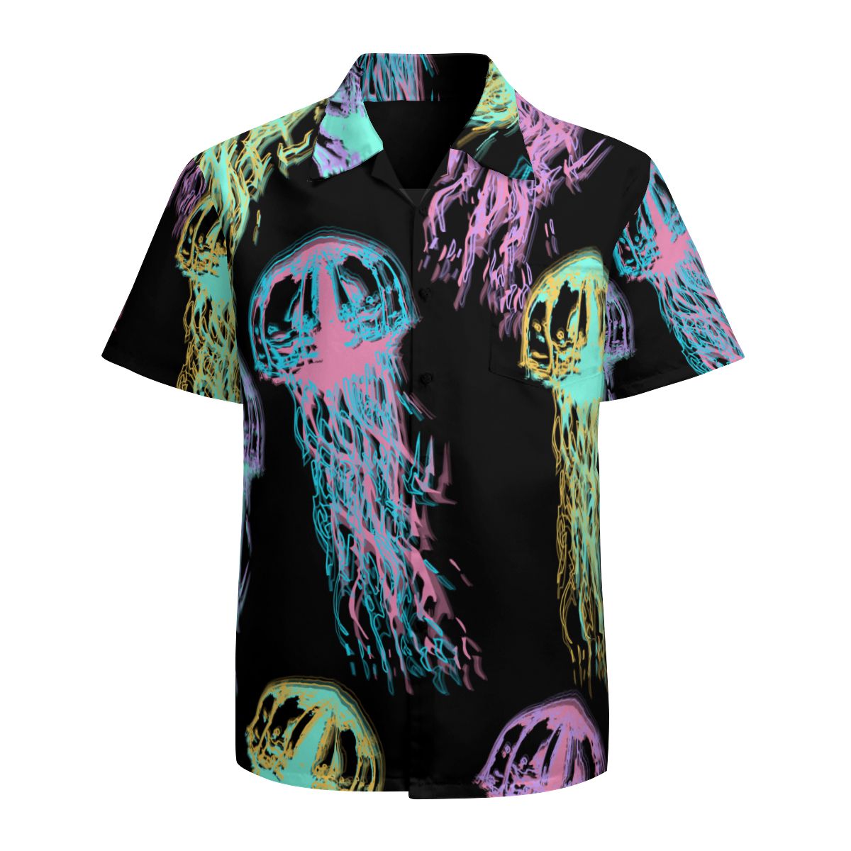 Jellyfish Hawaiian Shirts No.7PIU33