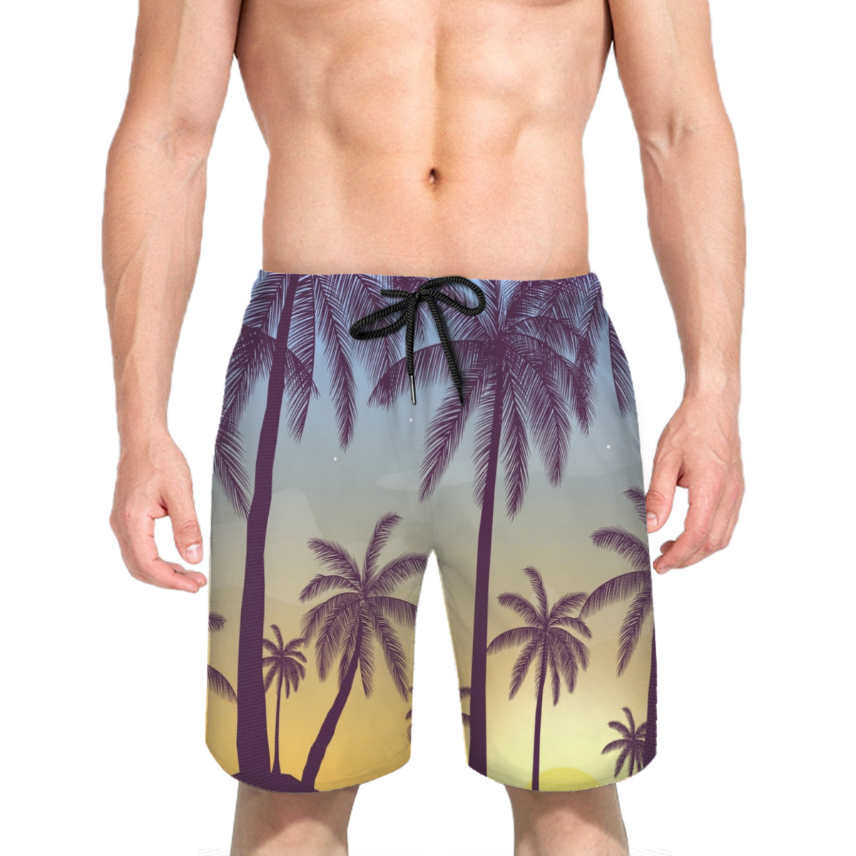 Hawaii Pattern 017 Men's Swim Trunks No.825HCD