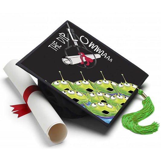 The Diploma Grad Cap Tassel Topper