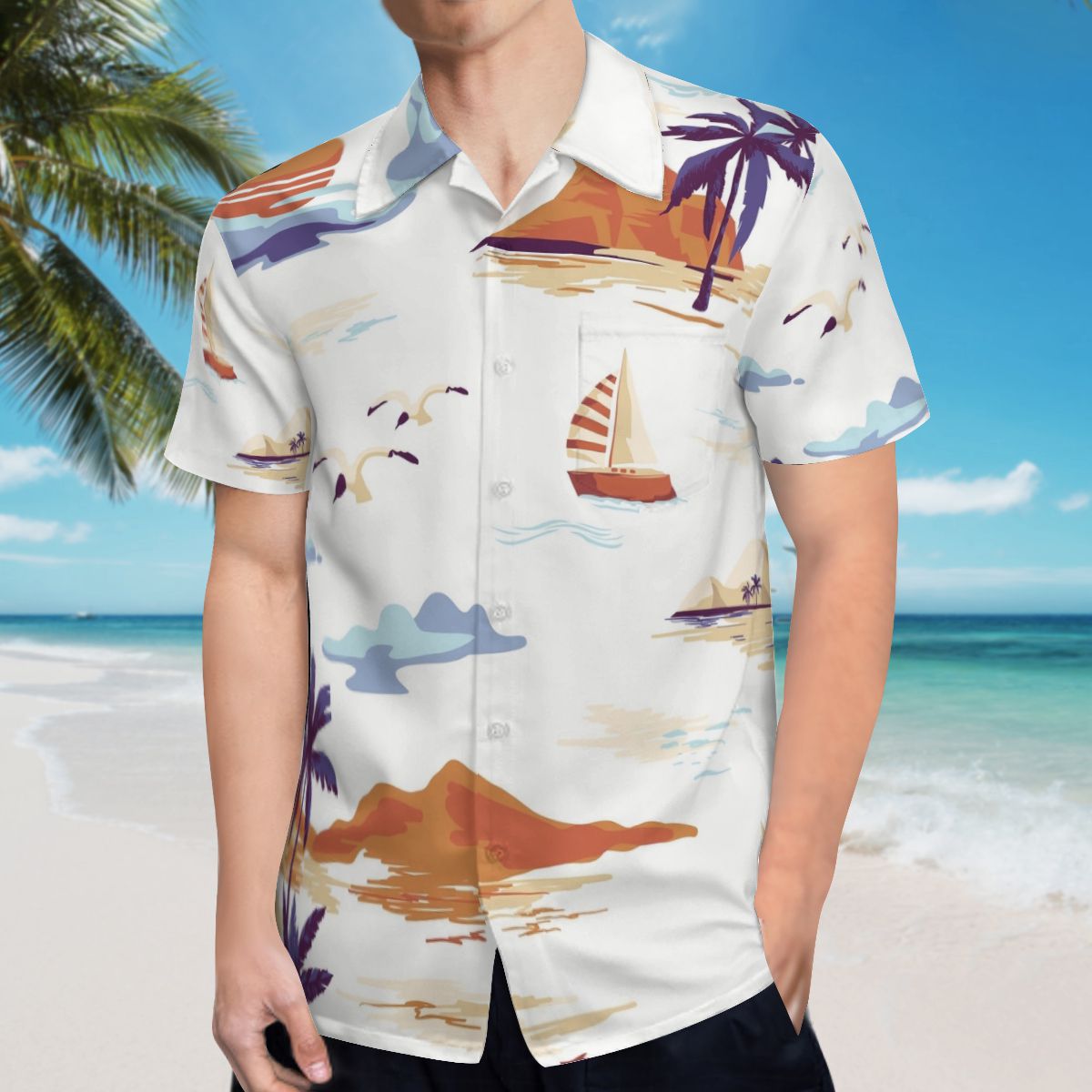 Hawaii Pattern 031 Hawaiian Shirts No.8EKJQG