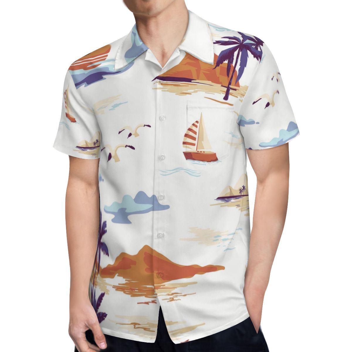 Hawaii Pattern 031 Hawaiian Shirts No.8EKJQG