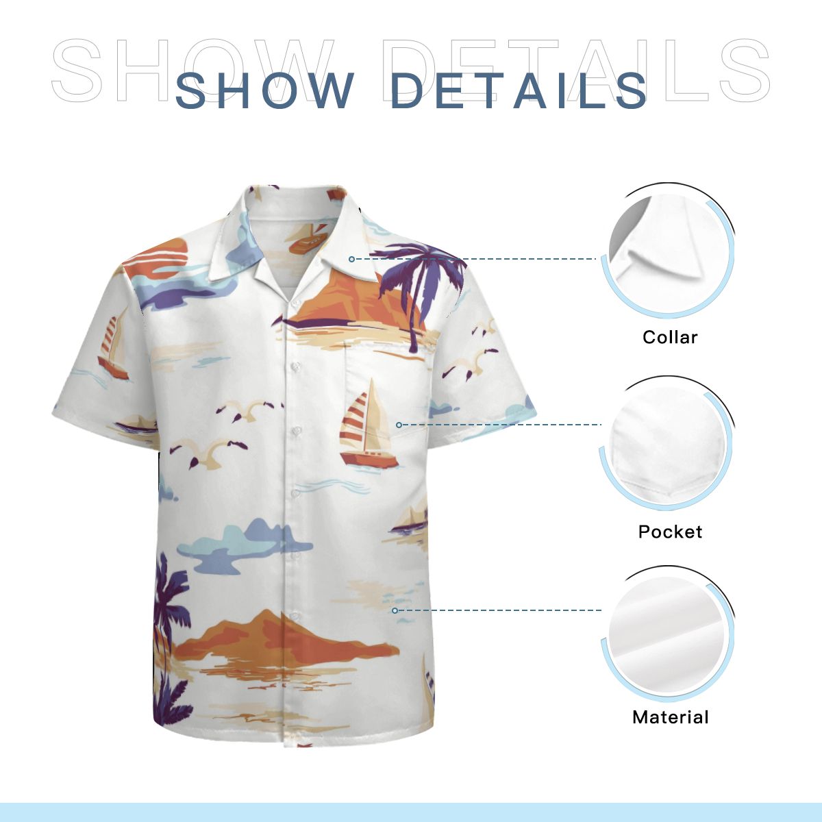 Hawaii Pattern 031 Hawaiian Shirts No.8EKJQG