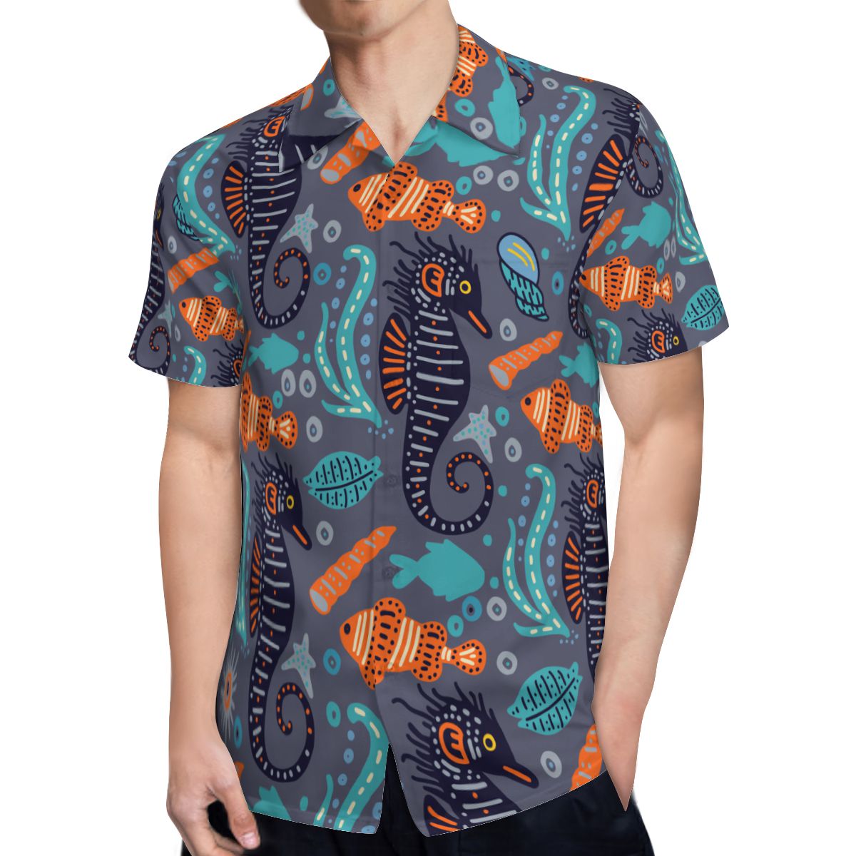 Sea Horse 02 Hawaiian Shirts No.8FUGT9