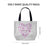 Breast Cancer Pink Ribbon Canvas Bag No.3PL85D