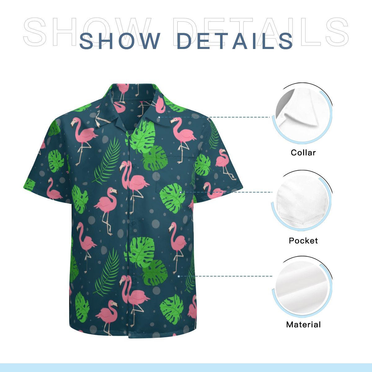 Flamingo 08 Hawaiian Shirts No.8QV6JM