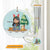 A Girl And Her Pets Personalized Cat Decorative Christmas Wind Chime