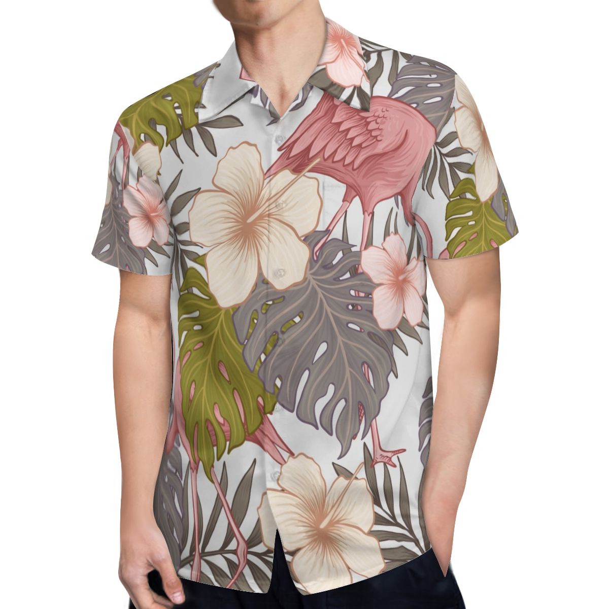 Flamingo 06 Hawaiian Shirts No.92Z3RT