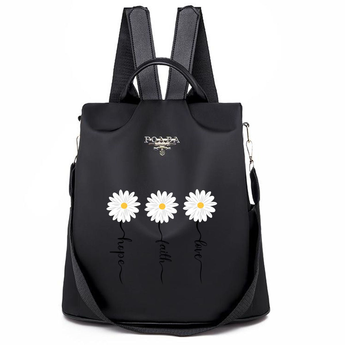 daisy flower 3 hat Backpack No.95B7A2