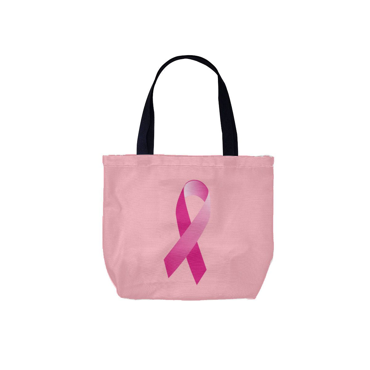 Pink Ribbon Breast Cancer awareness Canvas Bag NO. 82L9DN