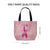 Pink Ribbon Breast Cancer awareness Canvas Bag NO. 82L9DN