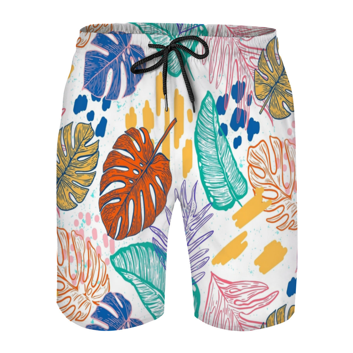 Tropical Leaves 015 Men's Swim Trunks No.9C4AEM