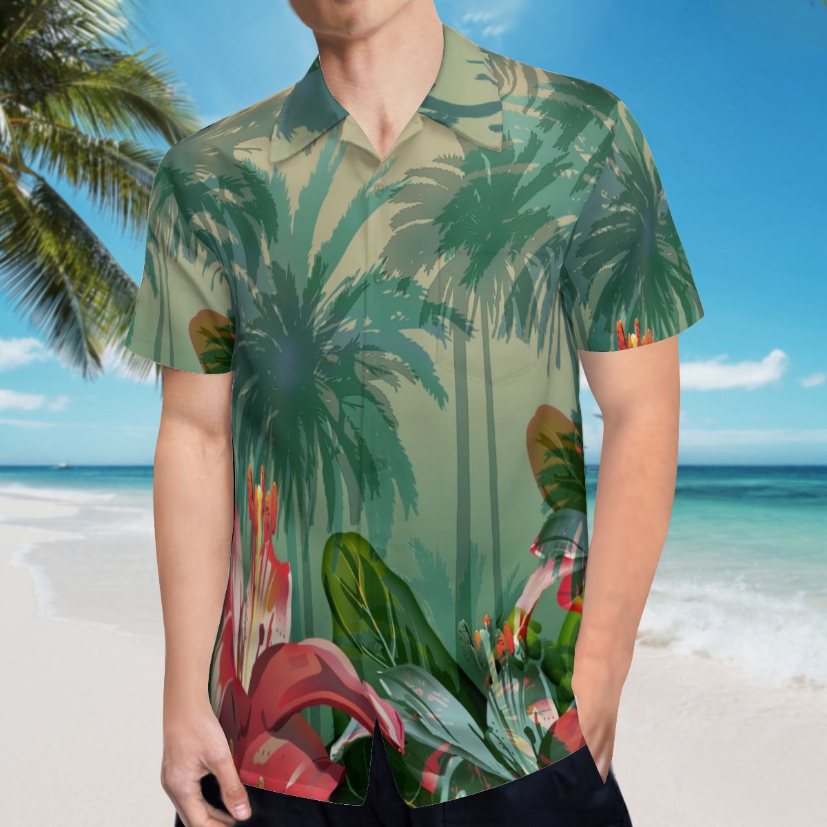 Hawaii Pattern 003 Hawaiian Shirts No.9G8DCJ