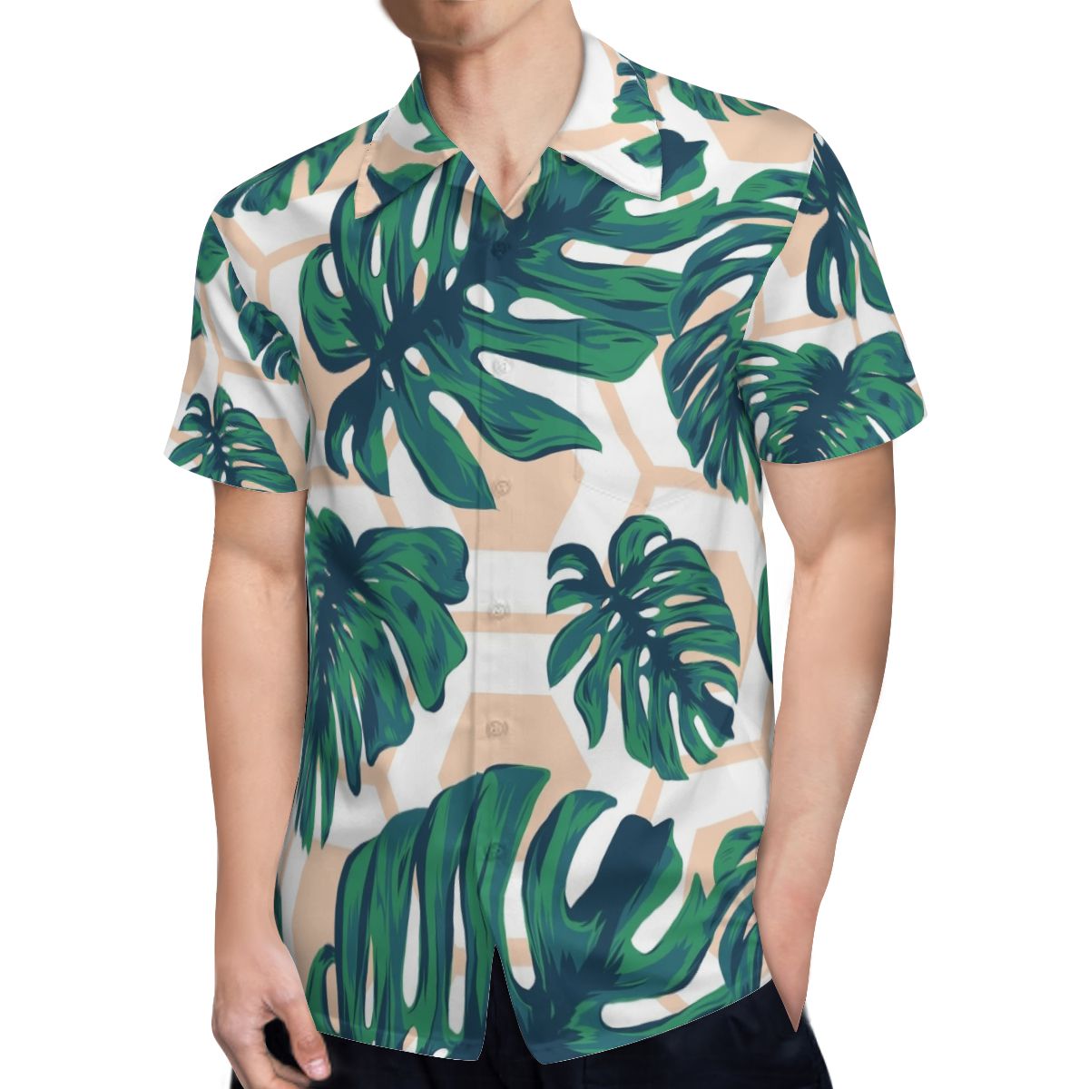 Tropical Leaves 018 Hawaiian Shirts No.9LQNOK