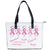 Breast Cancer Survivor Pink Ribbon Sisterhood Shoulder Bag No.8JLVM6