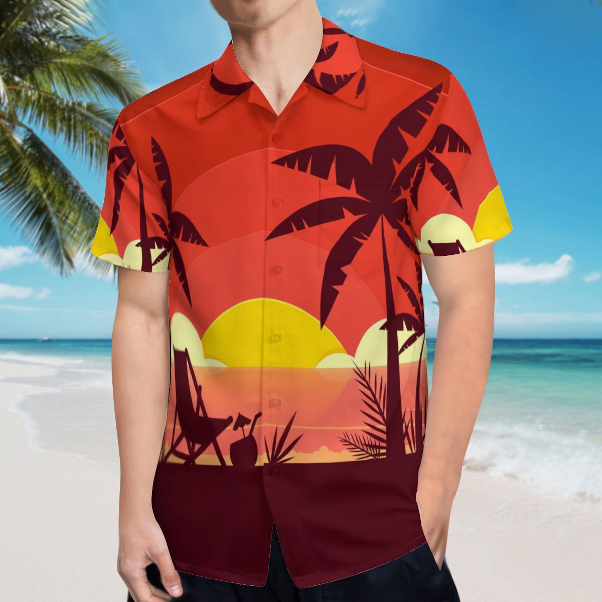 Hawaii Pattern 016 Hawaiian Shirts No.A2TWXW