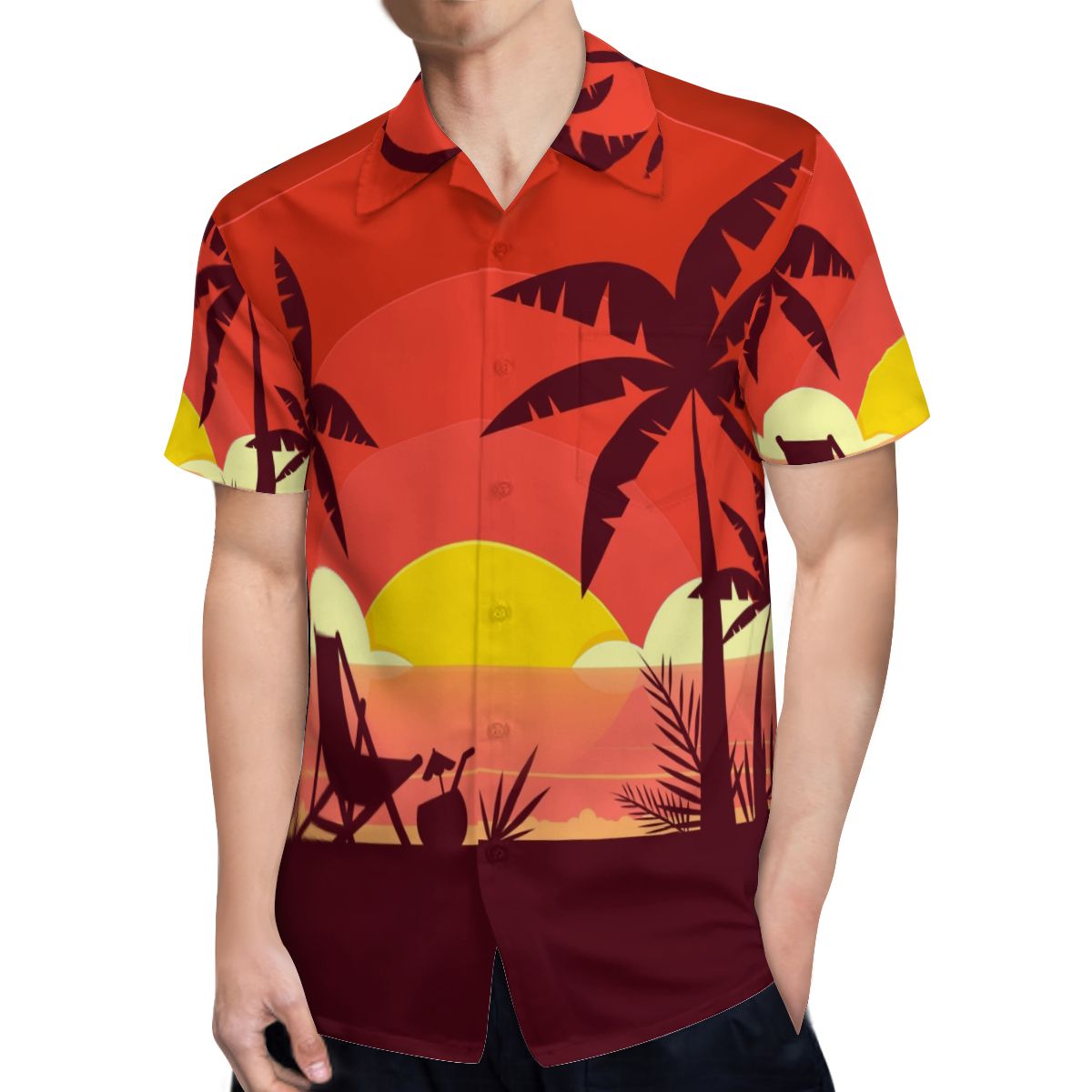 Hawaii Pattern 016 Hawaiian Shirts No.A2TWXW