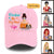 Rockin‘ Dog Mom Life Colorful Pattern Personalized Cap