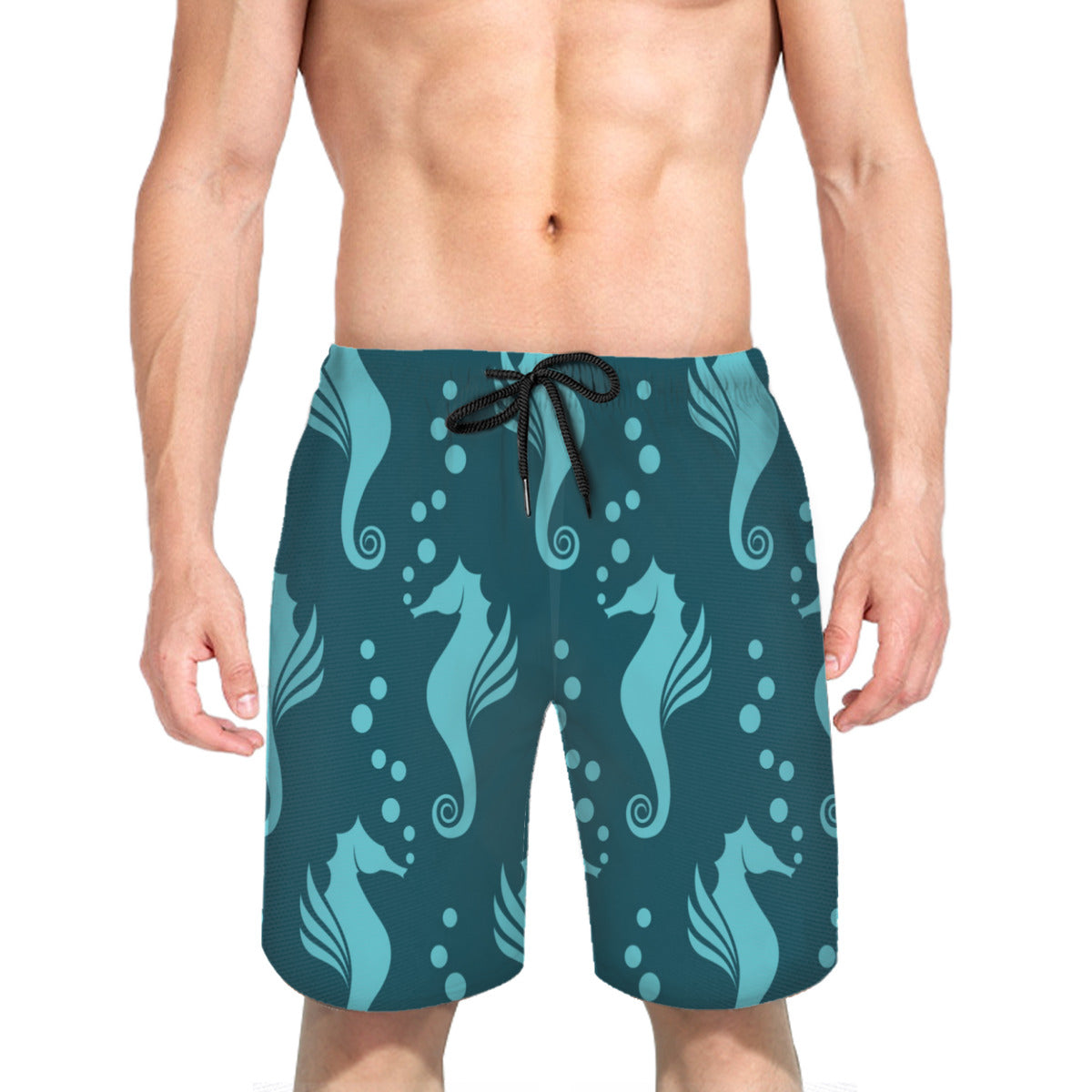 Sea Horse Men's Swim Trunks No.APCDVI