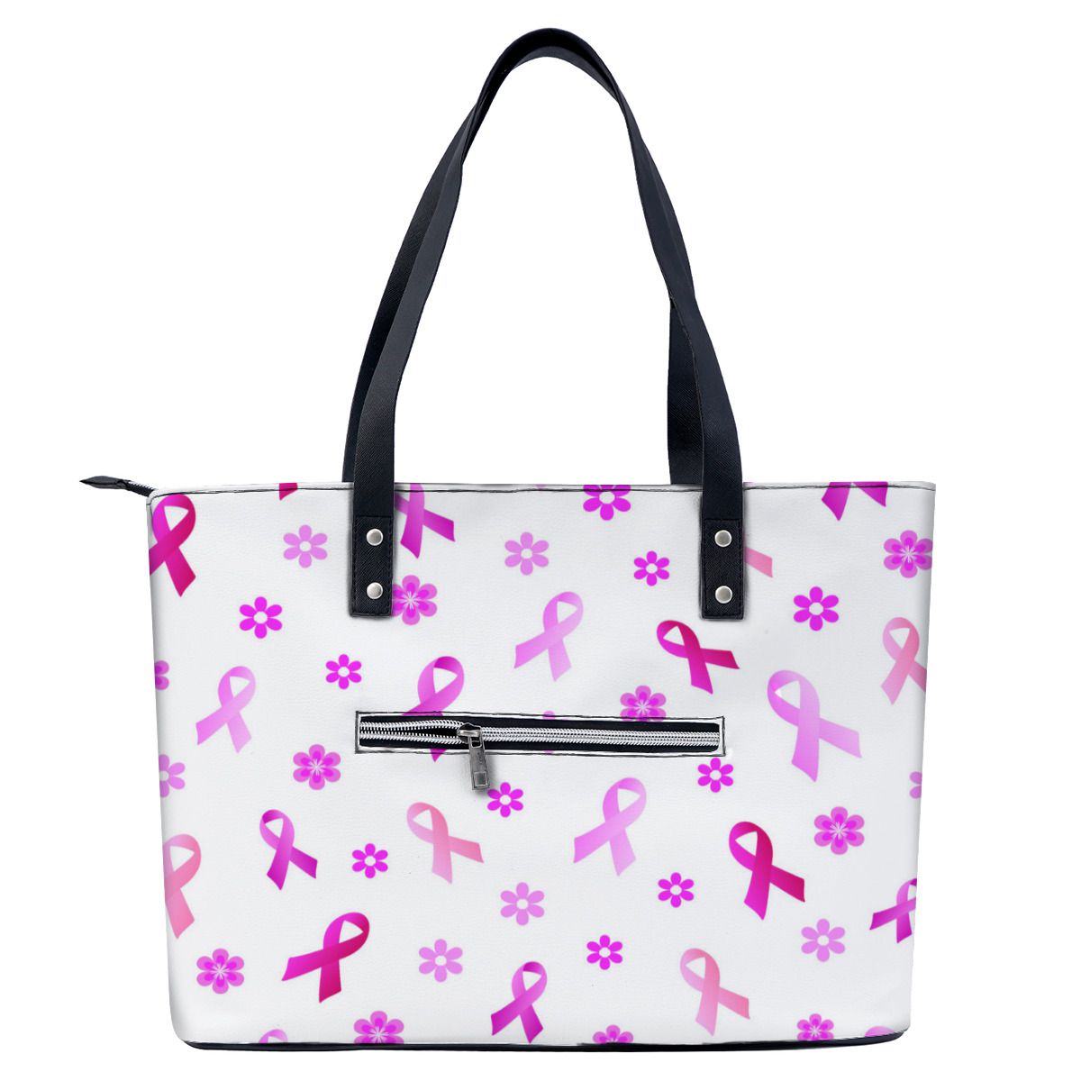 Breast Cancer Pink Ribbon Shoulder Bag No.DVKLF4