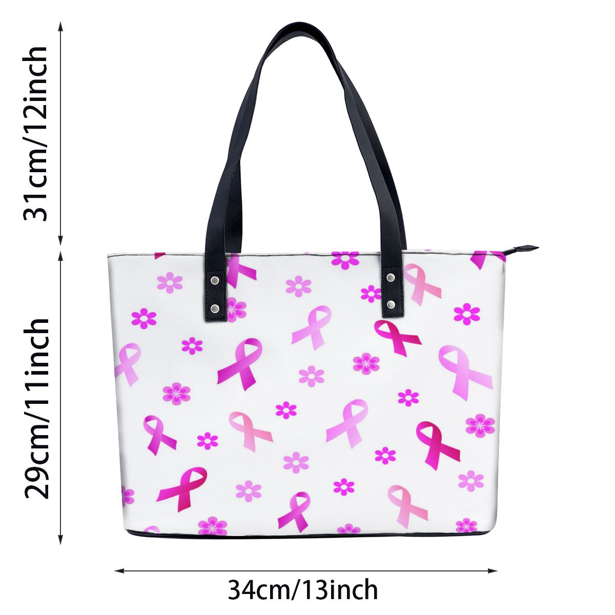 Breast Cancer Pink Ribbon Shoulder Bag No.DVKLF4