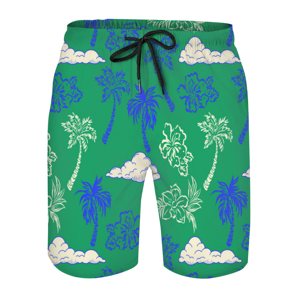 Tropical Leaves 012 Men's Swim Trunks No.AUPQHQ YeCustom