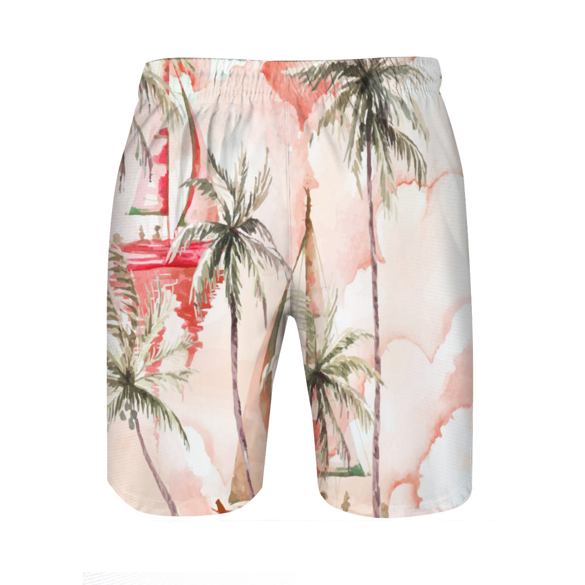 Hawaii Pattern 047 Men's Swim Trunks No.BC9RGT