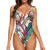 Flowering Cactus Graphic One-Piece Swimsuit for Women No.BDRCVJ