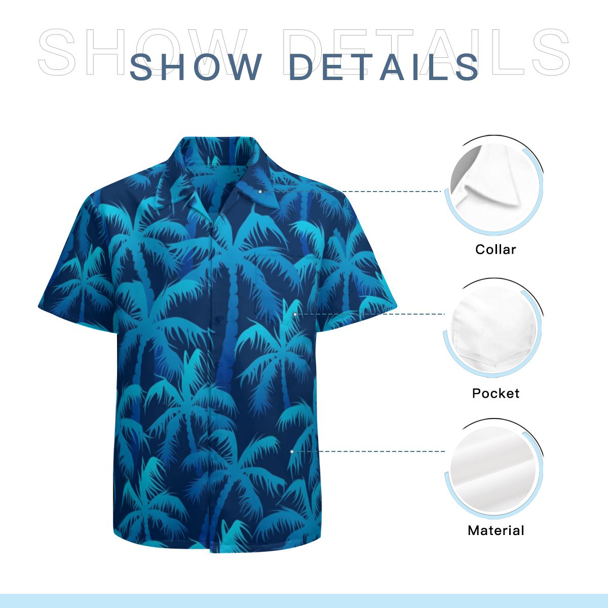 Hawaii Pattern 040 Hawaiian Shirts No.BRX55S