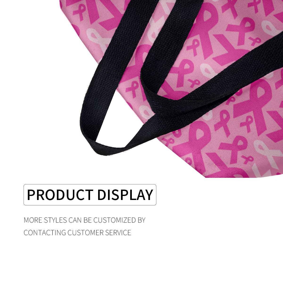 Breast Cancer Awareness Canvas Bag No.MOSF2H