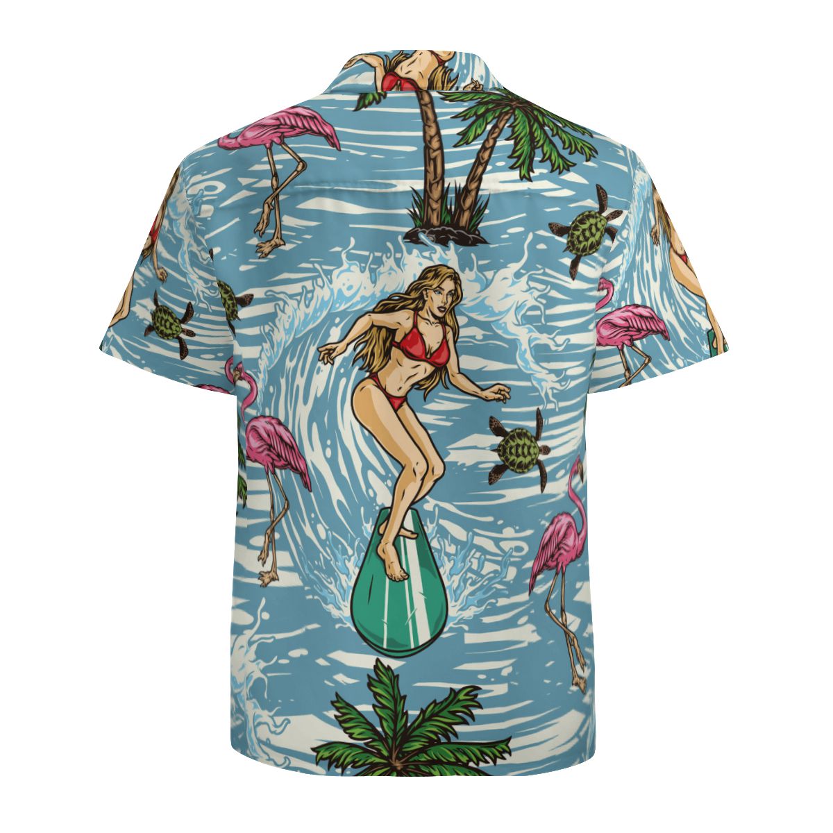 Flamingo 01 Hawaiian Shirts No.C2MOSY