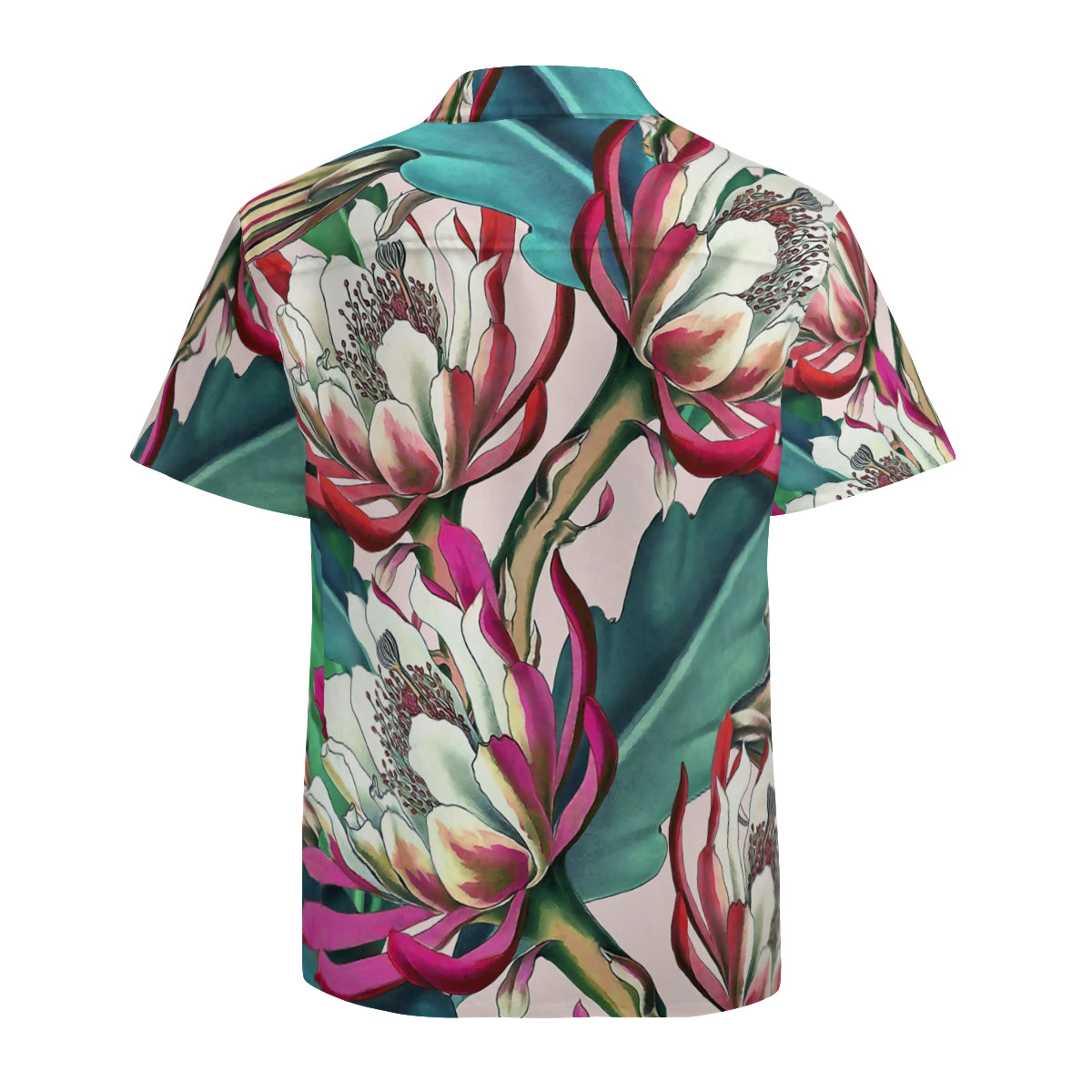 Flowering Cactus Graphic Hawaiian Shirts No.C6XXCT