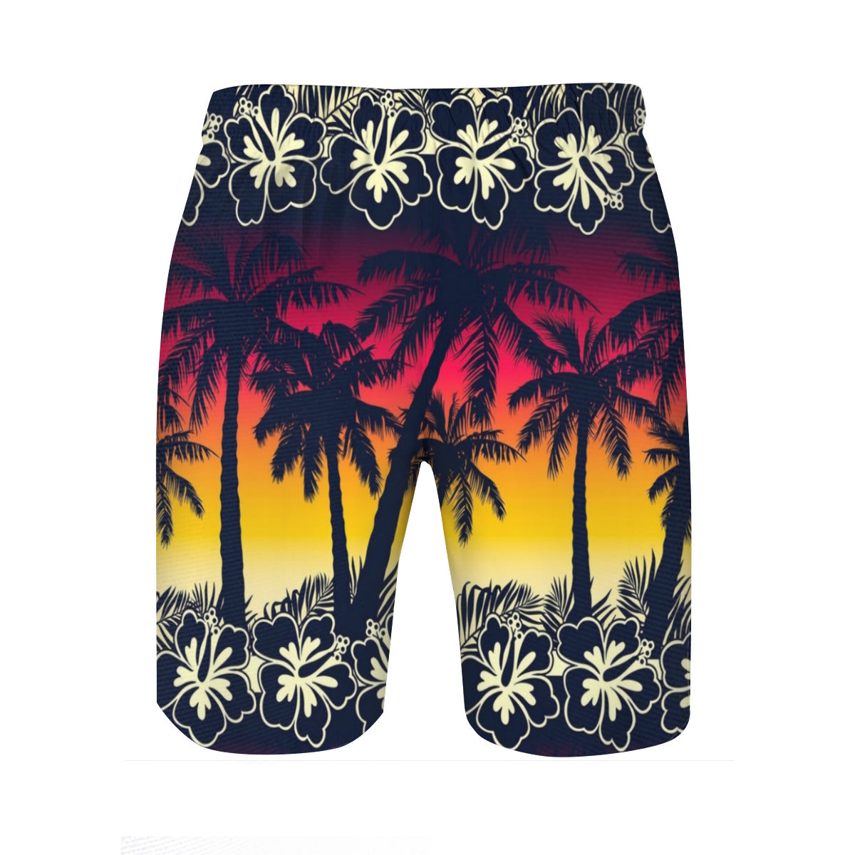 Hawaii Pattern 041 Men's Swim Trunks No.CJHARH