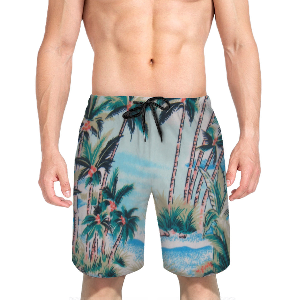 Hawaii Pattern 002 Men's Swim Trunks No.CNILPZ