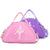 Dance Duffel Bag, Custom Name Ballerina Bags, Personalized Toddler Shoulder Bags, Gift For Girl