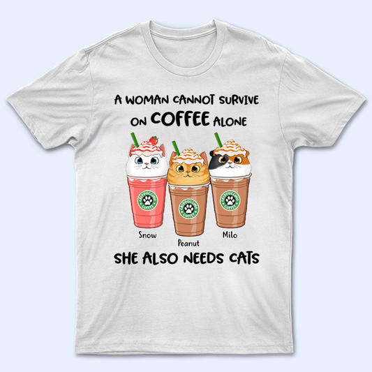 Catpuccino Cat Lover Coffee Personalized Shirt