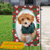 Christmas Paws – Personalized Photo & Name – Garden Flag & House Flag