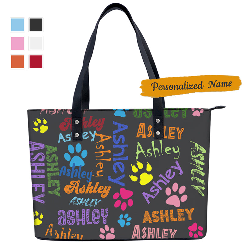 Cute Personalized First Name Pattern Shoulder Bag