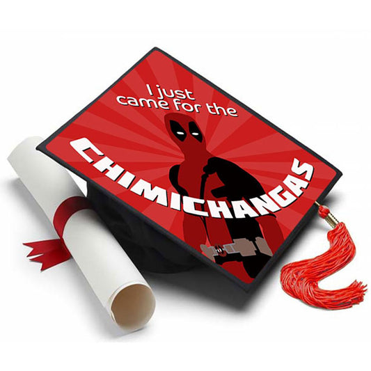 Dead Pool Grad Cap Tassel Topper