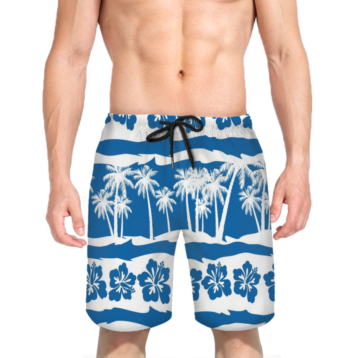 Hawaii Pattern 038 Men's Swim Trunks No.DJDPHT