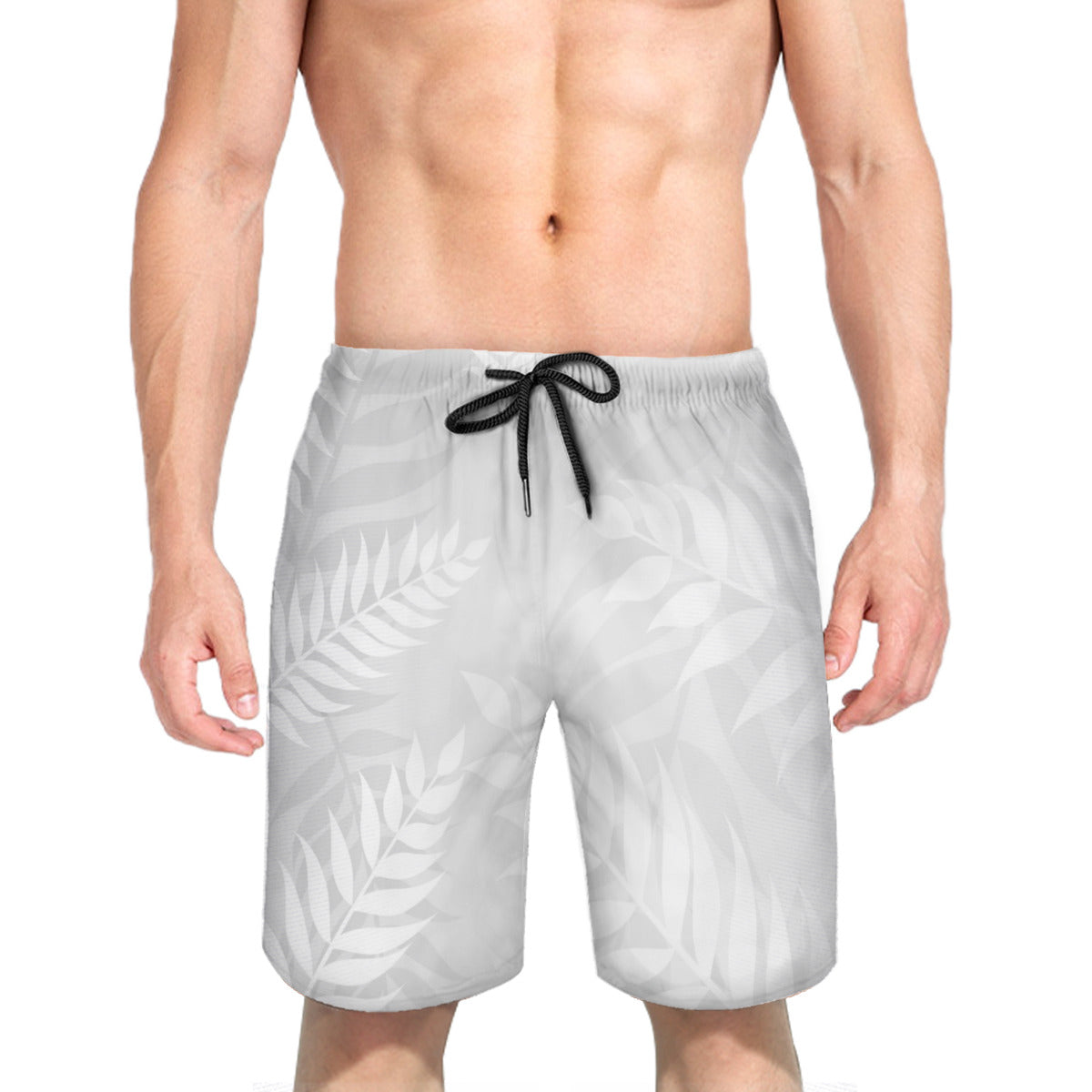 Tropical Leaves 023 Men's Swim Trunks No.DYW9C6