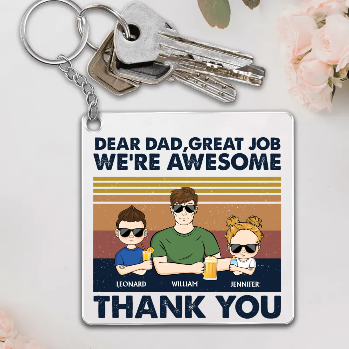 Dear Mom Great Job We're Awesome - Personalized Mother's Day