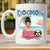 Dog Mom Summer Patterned Personalized Mug (Double-sided Printing)