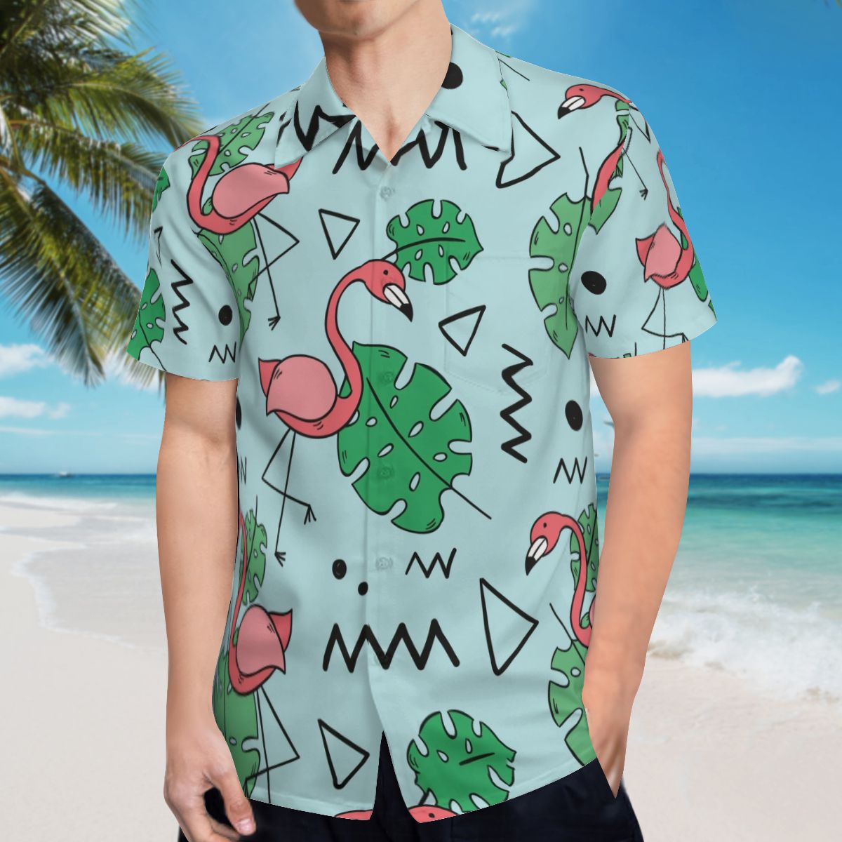 Flamingo 03 Hawaiian Shirts No.EAF2CQ